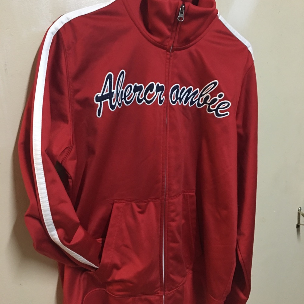 Abercrombie full zip track jacket